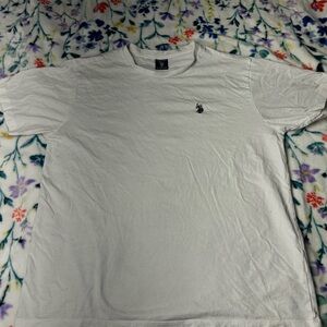 U.S. Polo Assn. White Short Sleeve Tee